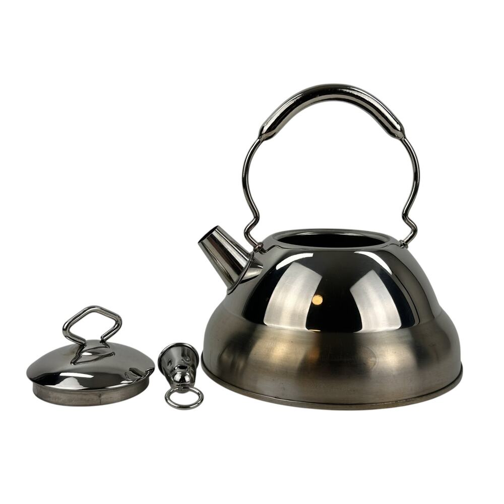 BergHOFF Studio Whistling Tea Kettle 2.6L 18/10 EDELSTAHL Stainless Steel - Picture 5 of 9